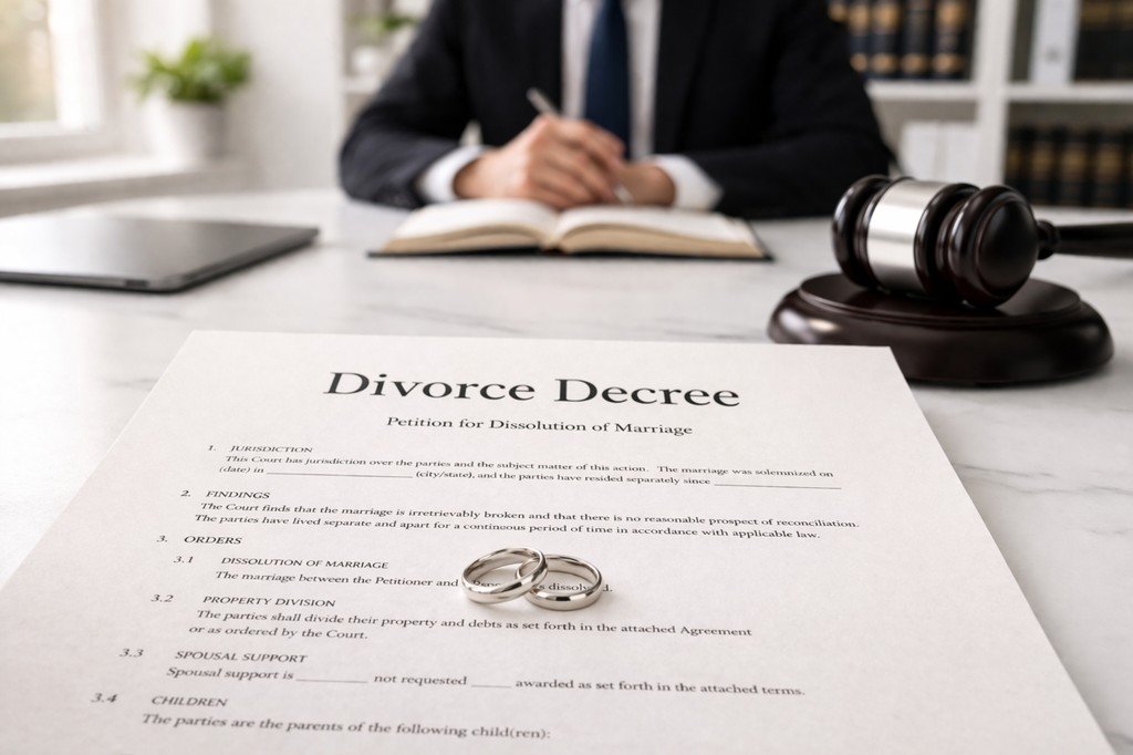 Certified Divorce Decree translation into German
