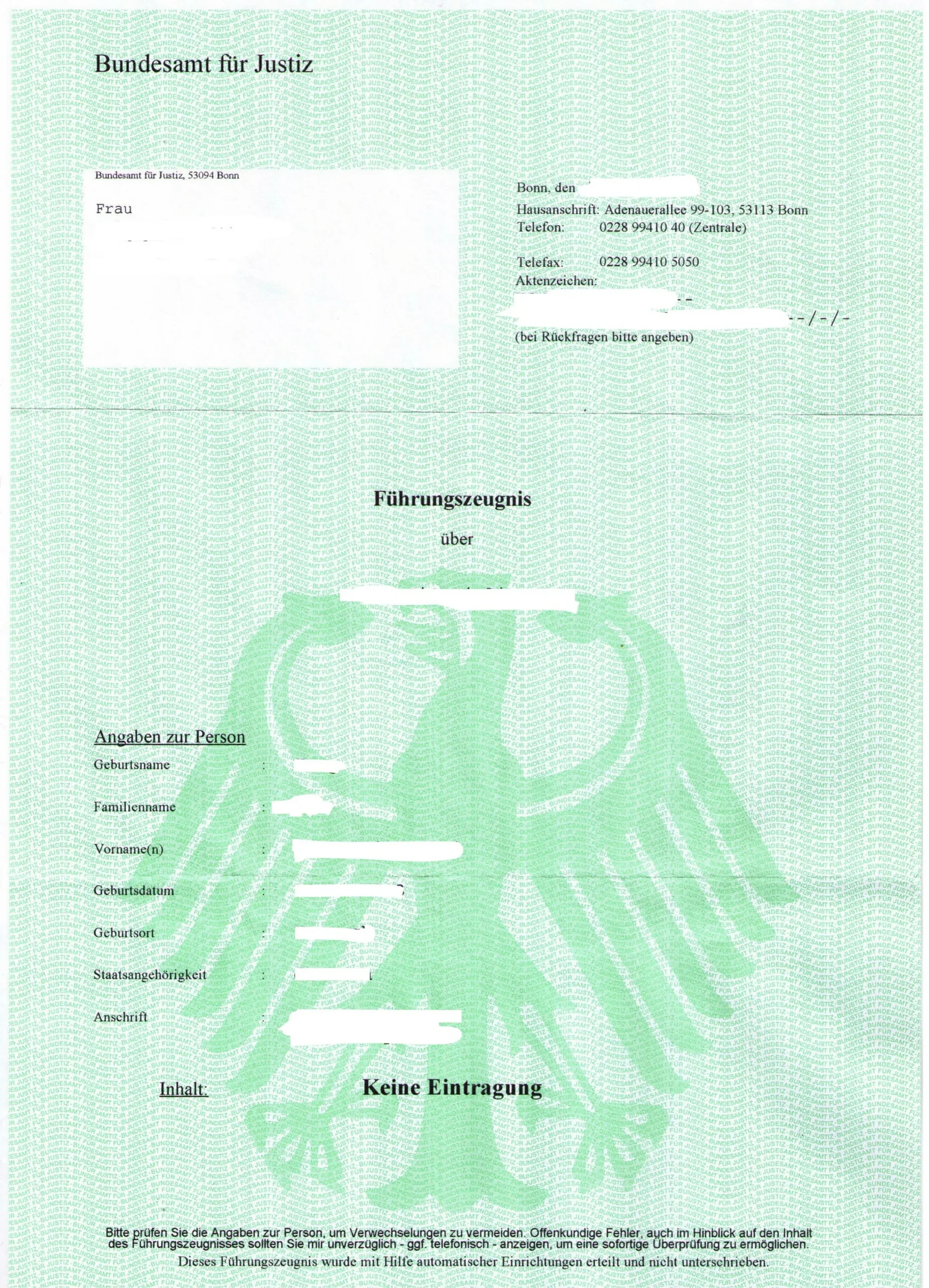 Beglaubigte Übersetzung Führungszeugnis Deutsch Russisch Englisch